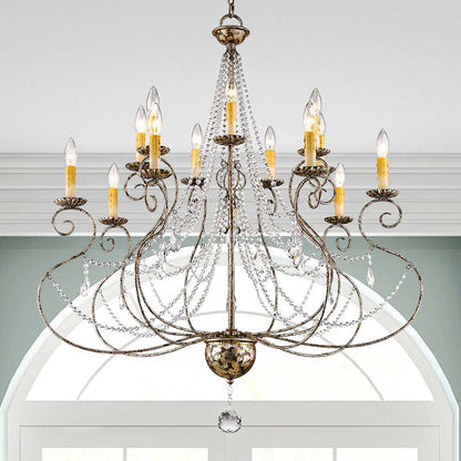 Isabella 14 Light 2 Tier Chandelier