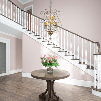 Isabella 9 Light 2 Tier Chandelier