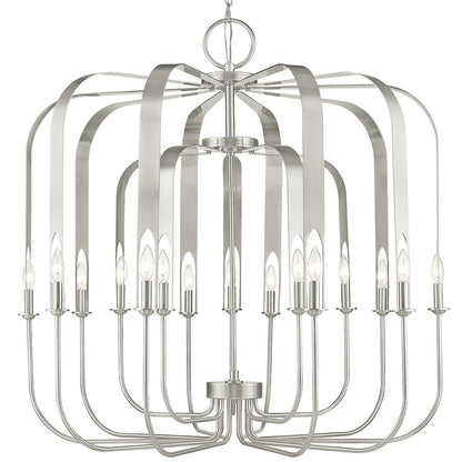 Addison 15 Light 42" Wide Taper Candle Chandelier