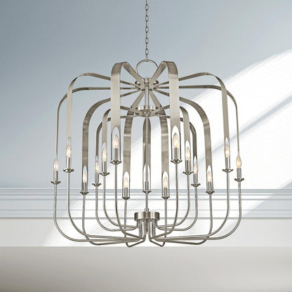 Addison 15 Light 42" Wide Taper Candle Chandelier