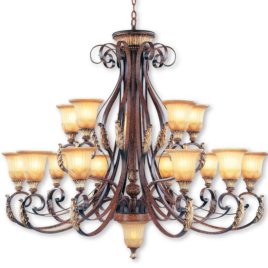 Villa Verona 15 Light 2 Tier Chandelier