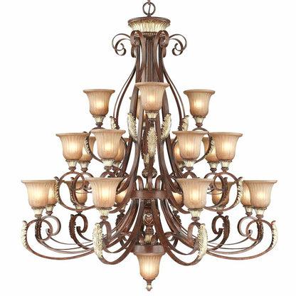 Villa Verona 22 Light 3 Tier Chandelier