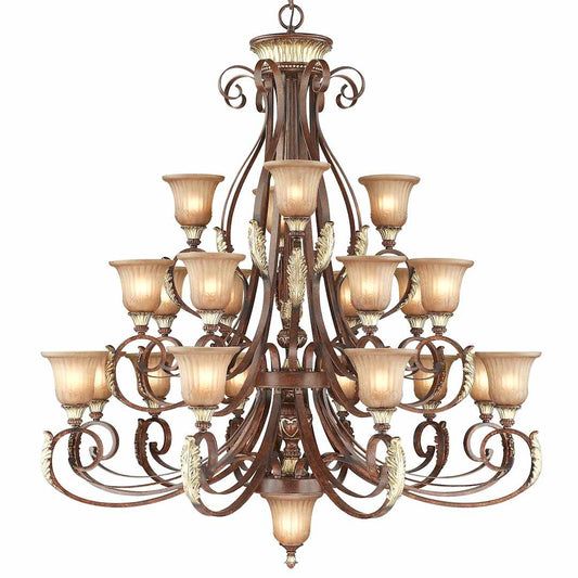 Villa Verona 22 Light 3 Tier Chandelier