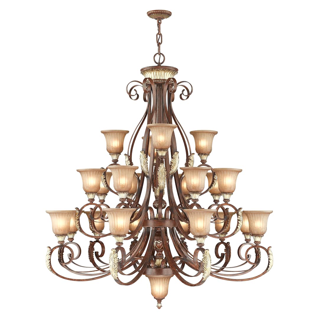 Villa Verona 22 Light 3 Tier Chandelier