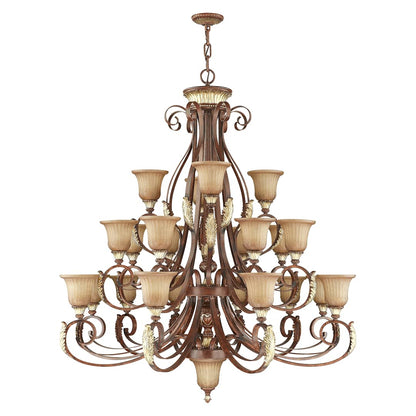Villa Verona 22 Light 3 Tier Chandelier