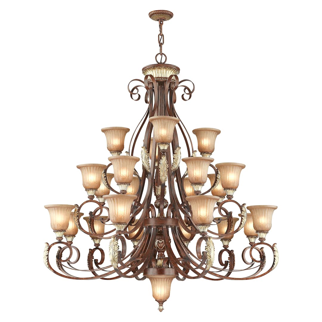 Villa Verona 22 Light 3 Tier Chandelier