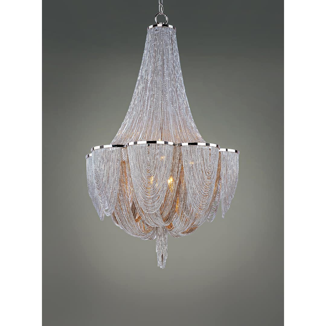 Chantilly 27" Wide 12 Light Chandelier