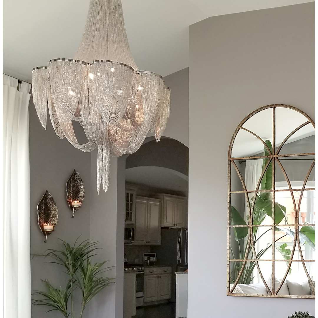 Chantilly 27" Wide 12 Light Chandelier