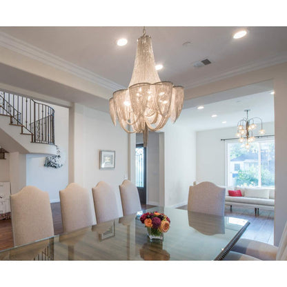 Chantilly 27" Wide 12 Light Chandelier