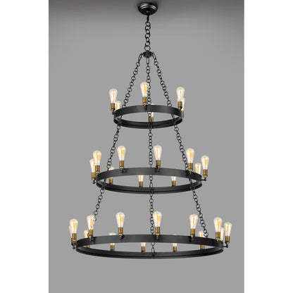 Noble 50" Wide 30 Light Chandelier