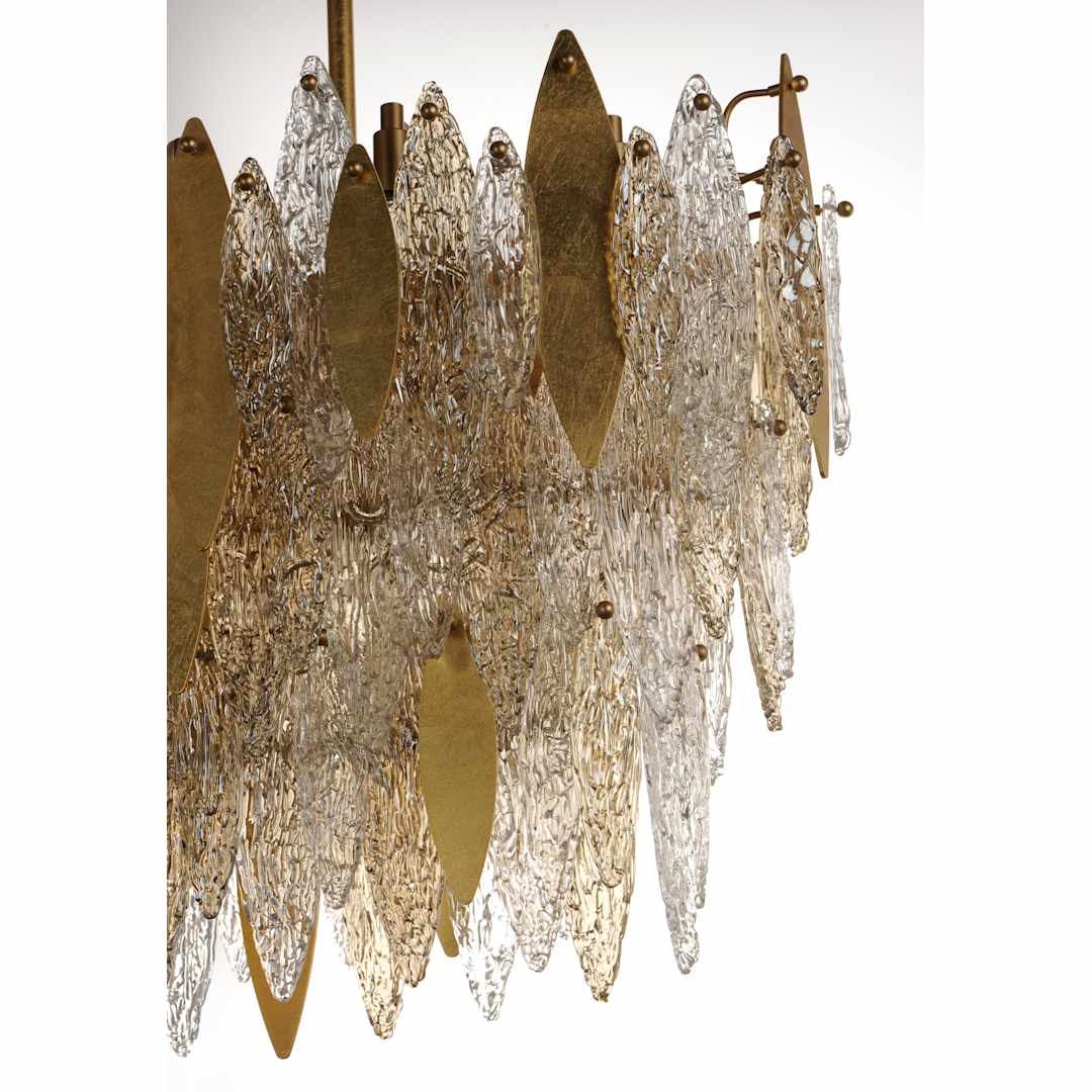 Majestic 18 Light 40" Wide Linear Chandelier