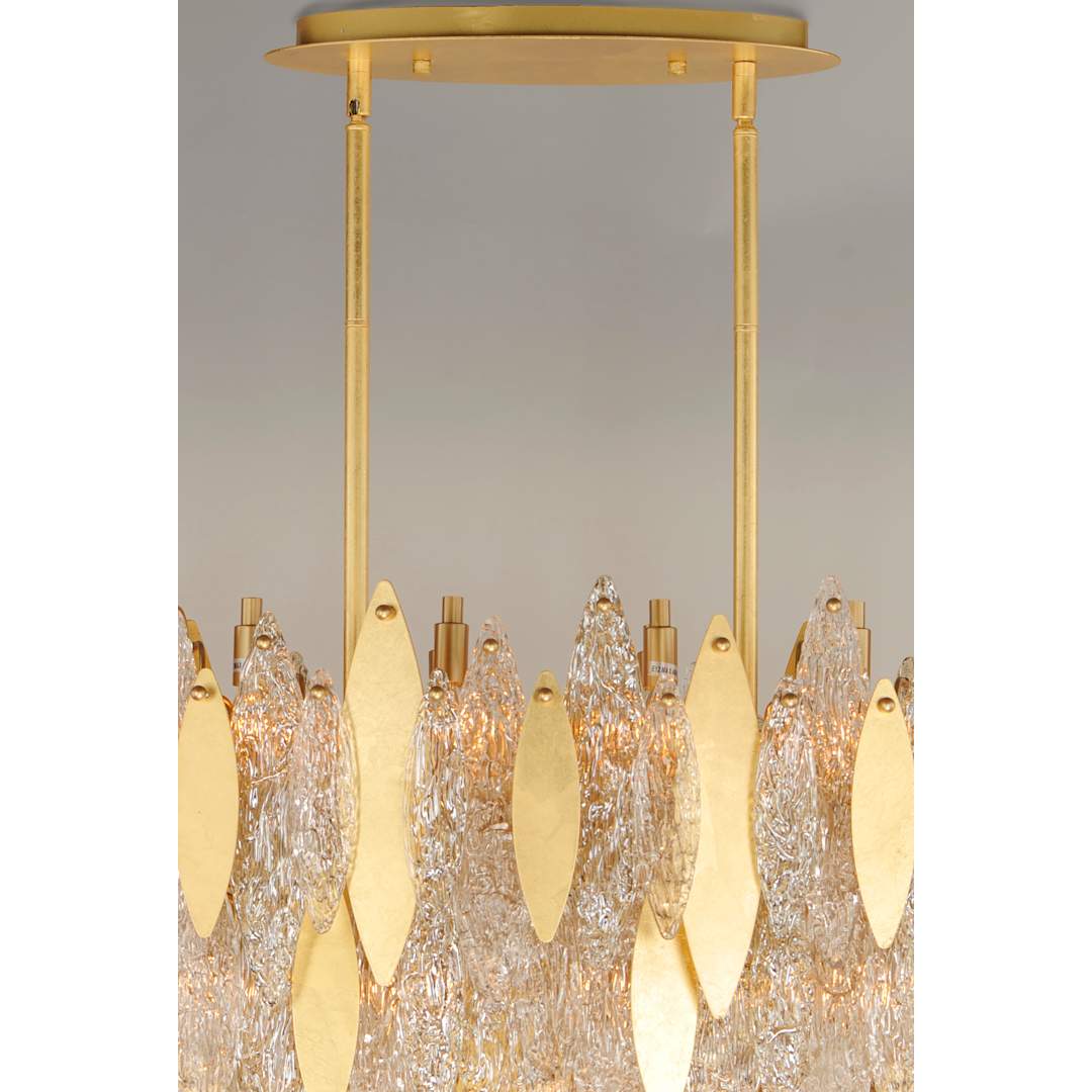 Majestic 18 Light 40" Wide Linear Chandelier