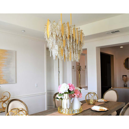 Majestic 18 Light 40" Wide Linear Chandelier