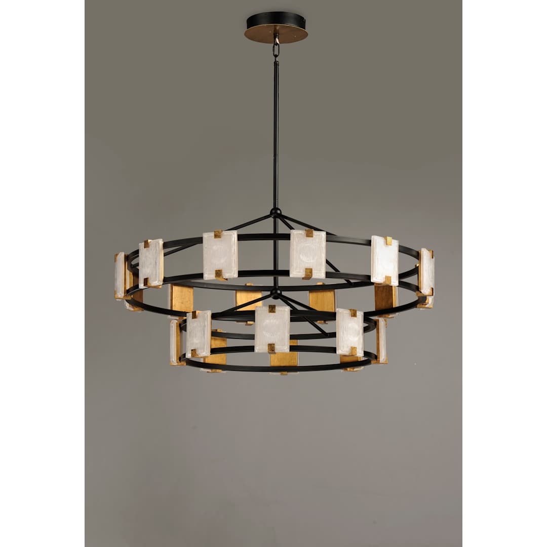 Radiant 2 Light 42" Wide LED Ring Chandelier