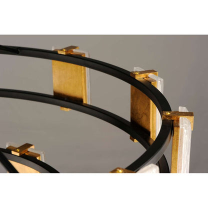 Radiant 2 Light 42" Wide LED Ring Chandelier