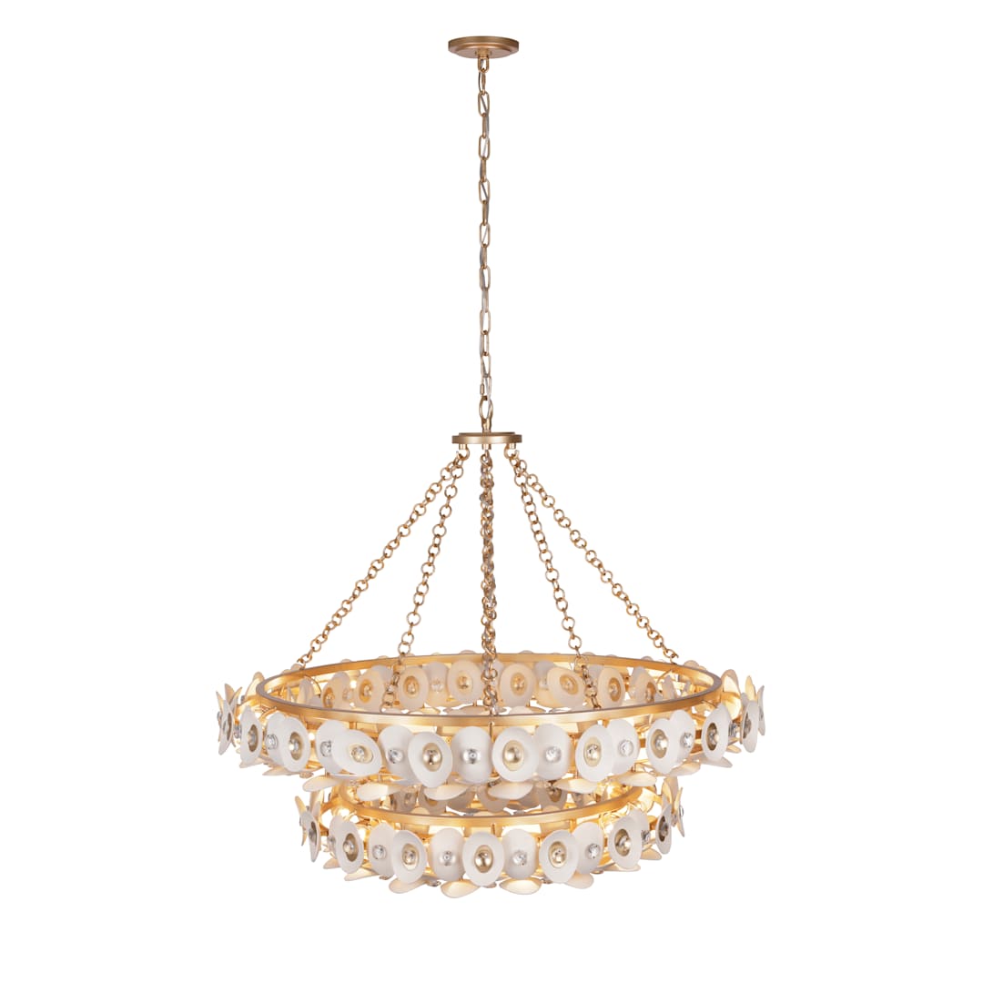 Niu 22 Light 39" Wide Ring Chandelier