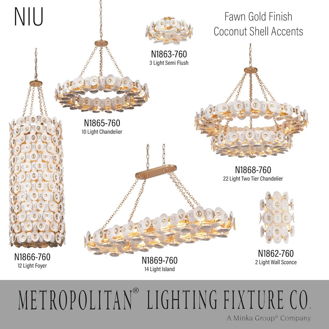Niu 22 Light 39" Wide Ring Chandelier