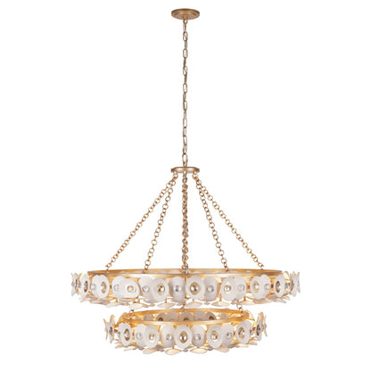 Niu 22 Light 39" Wide Ring Chandelier
