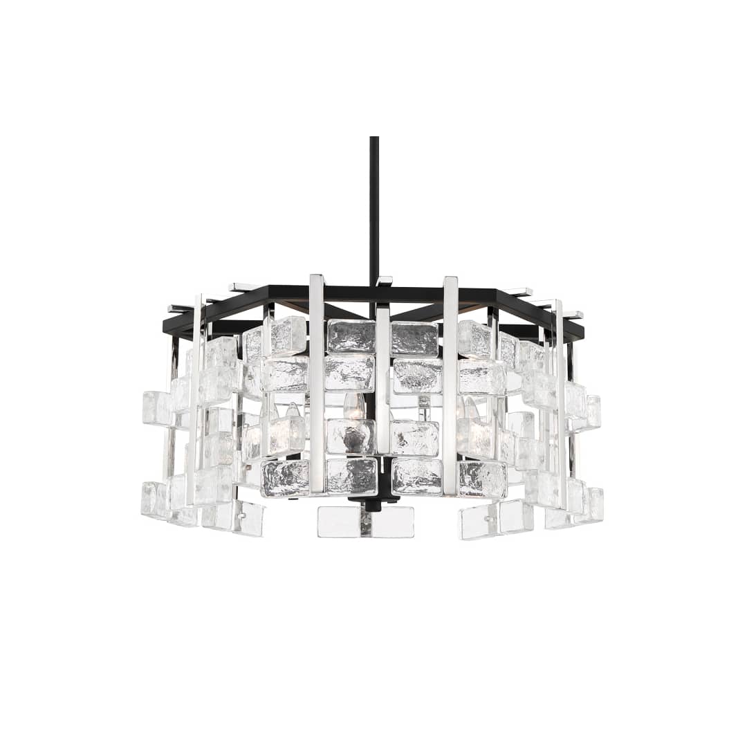 Painesdale 6 Light 28" Wide Abstract Chandelier