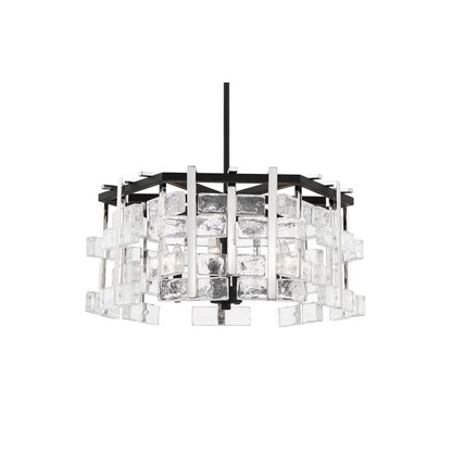 Painesdale 6 Light 28" Wide Abstract Chandelier