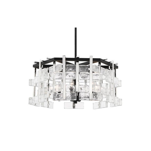 Painesdale 6 Light 28" Wide Abstract Chandelier
