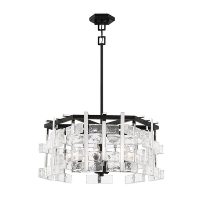 Painesdale 6 Light 28" Wide Abstract Chandelier
