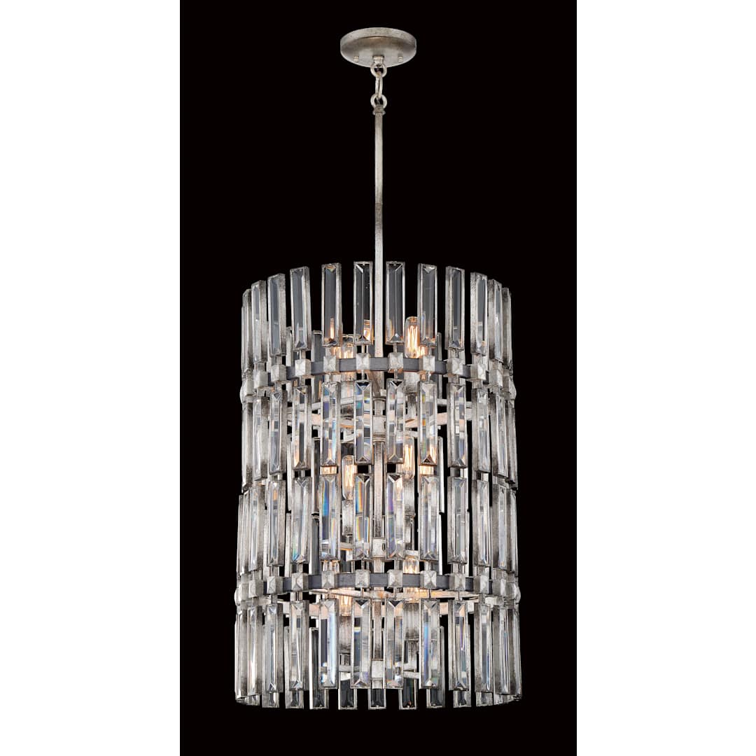 Belle Aurore 12 Light 17" Wide Crystal Drum Chandelier