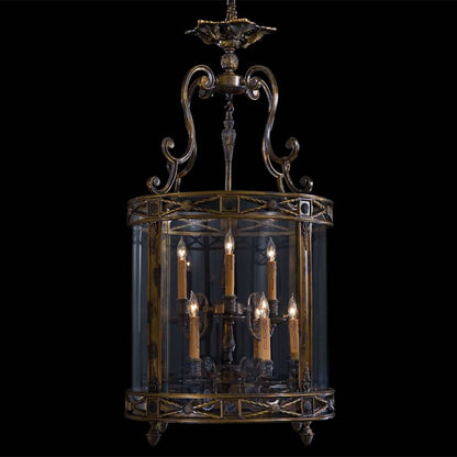 9 Light 45.5" Height Lantern Pendant from the Vintage Collection