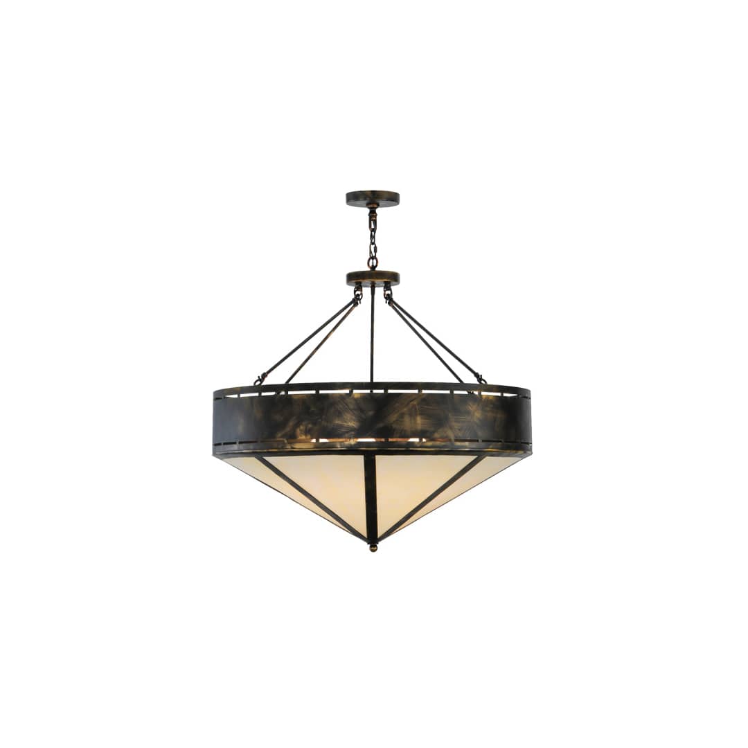 Simple Mission 6 Light Foyer Pendant