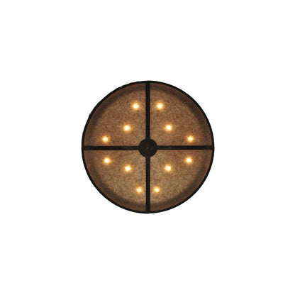 Mountain Pine 12 Light 72" Wide Semi-Flush Drum Ceiling Fixture