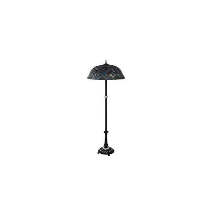 3 Light 62" Tall Tiffany Floor Lamp