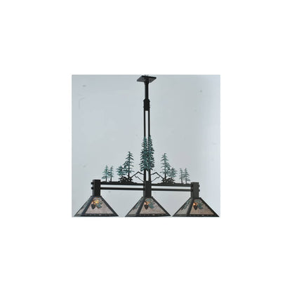 Tall Pines 3 Light 12" Wide Linear Pendant