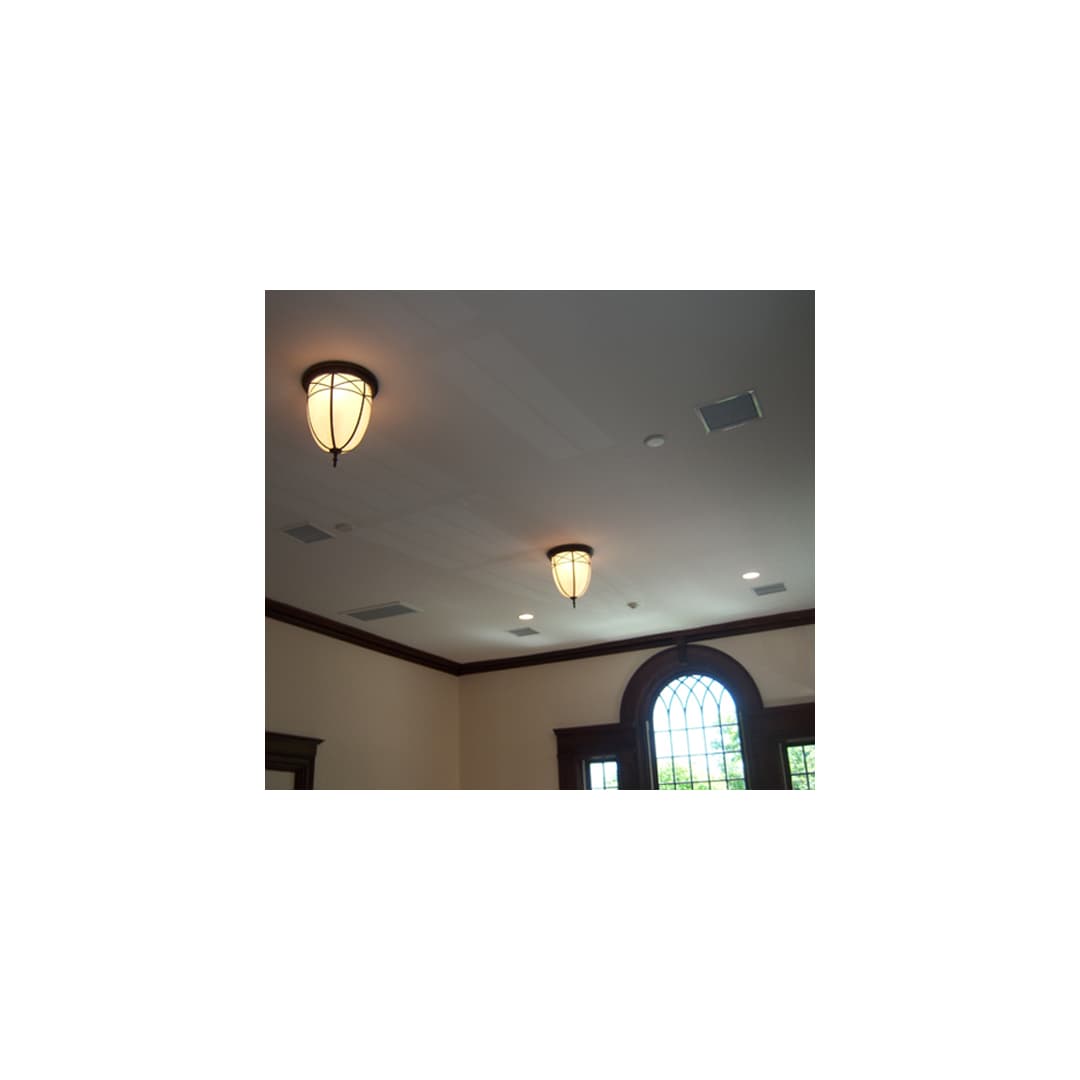 Borough Hall 2 Light 16" Wide Semi-Flush Ceiling Fixture