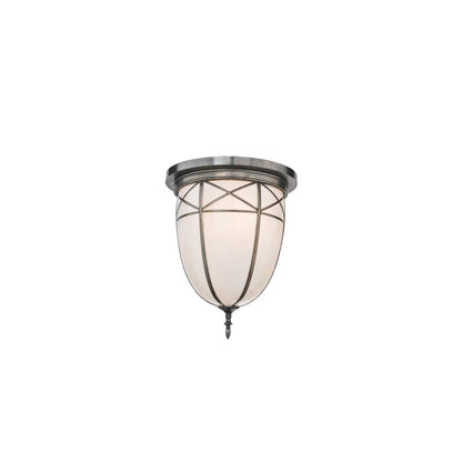 Borough Hall 2 Light 16" Wide Semi-Flush Ceiling Fixture