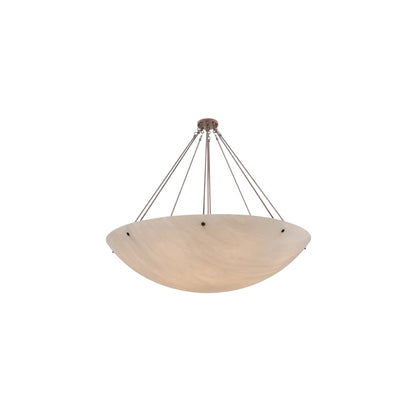Madison 16 Light 69" Wide Semi-Flush Bowl Ceiling Fixture