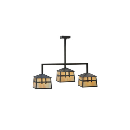 Stillwater 3 Light 10" Wide Linear Pendant