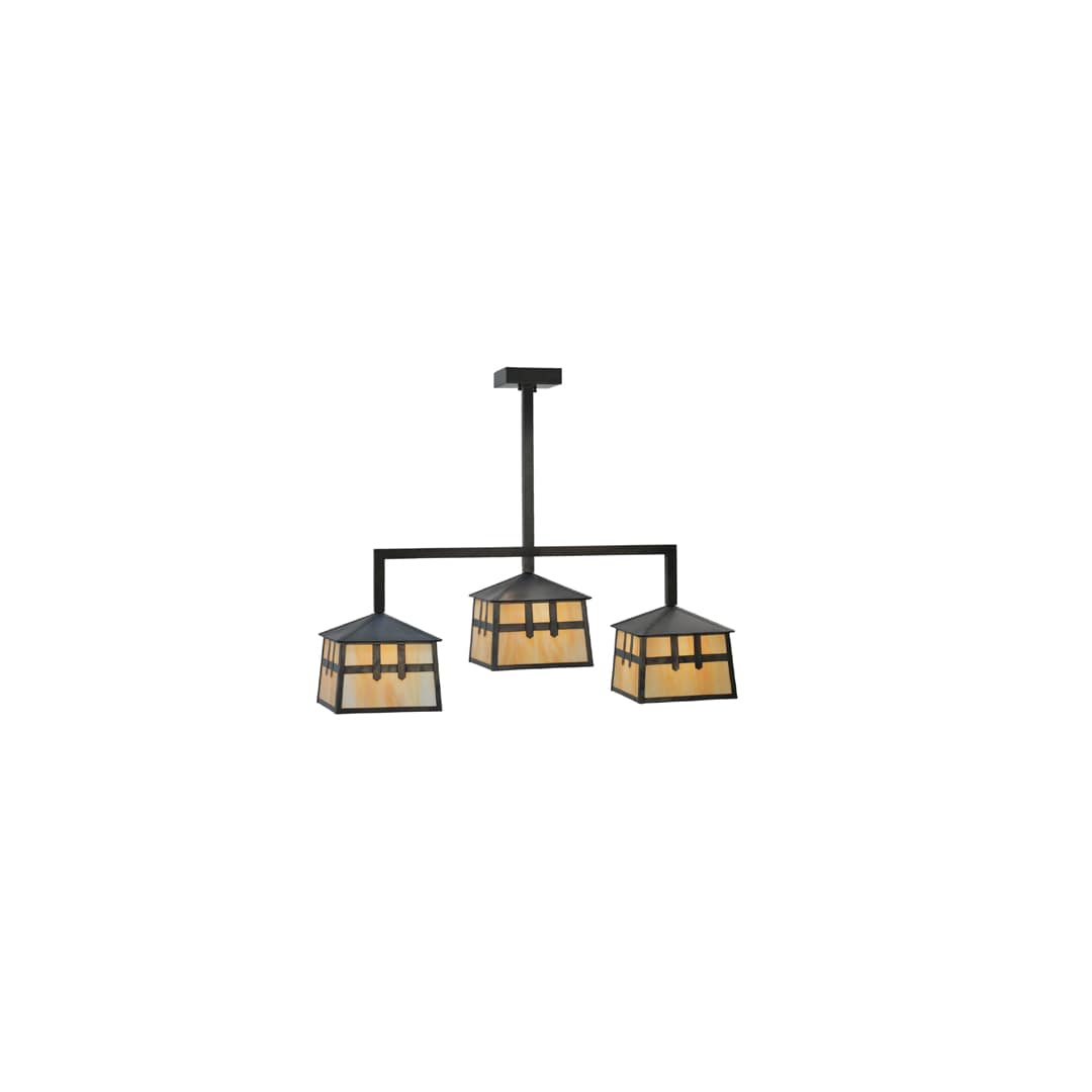 Stillwater 3 Light 10" Wide Linear Pendant