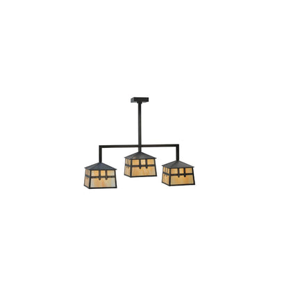 Stillwater 3 Light 10" Wide Linear Pendant