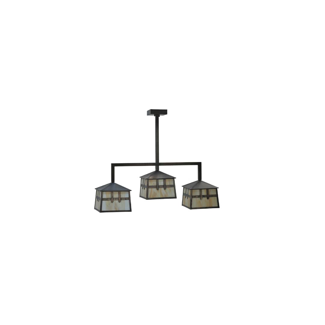 Stillwater 3 Light 10" Wide Linear Pendant