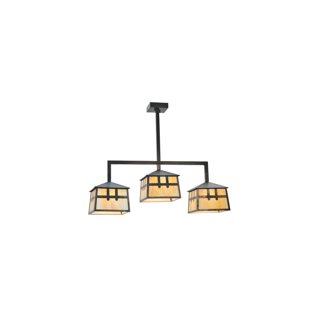Stillwater 3 Light 10" Wide Linear Pendant