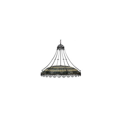 Shell and Ribbon 8 Light 43" Wide Pendant