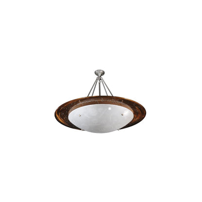 Metro Fusion 6 Light 42" Wide Semi-Flush Bowl Ceiling Fixture