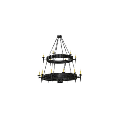 Warwick 18 Light 72" Wide Taper Candle Style Chandelier