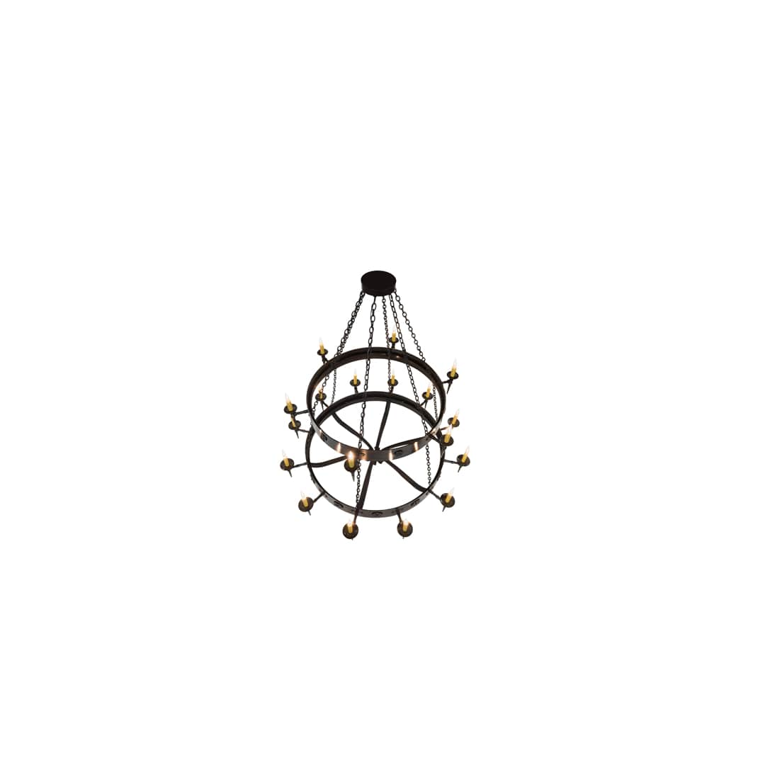 Warwick 18 Light 72" Wide Taper Candle Style Chandelier