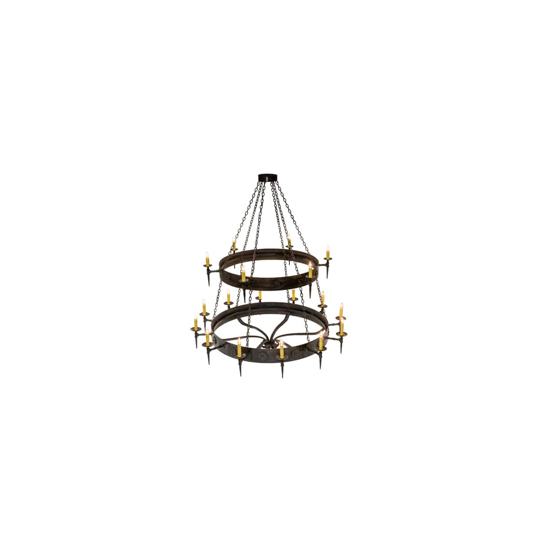 Warwick 18 Light 72" Wide Taper Candle Style Chandelier