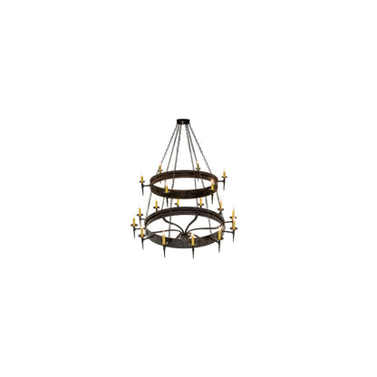 Warwick 18 Light 72" Wide Taper Candle Style Chandelier