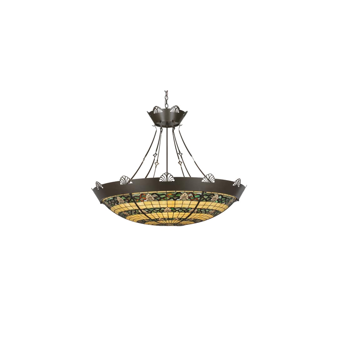 Shell and Ribbon 8 Light 48" Wide Pendant