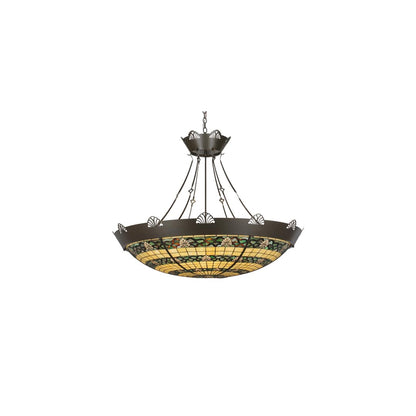 Shell and Ribbon 8 Light 48" Wide Pendant