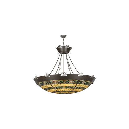 Shell and Ribbon 8 Light 48" Wide Pendant