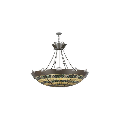 Shell and Ribbon 8 Light 48" Wide Pendant